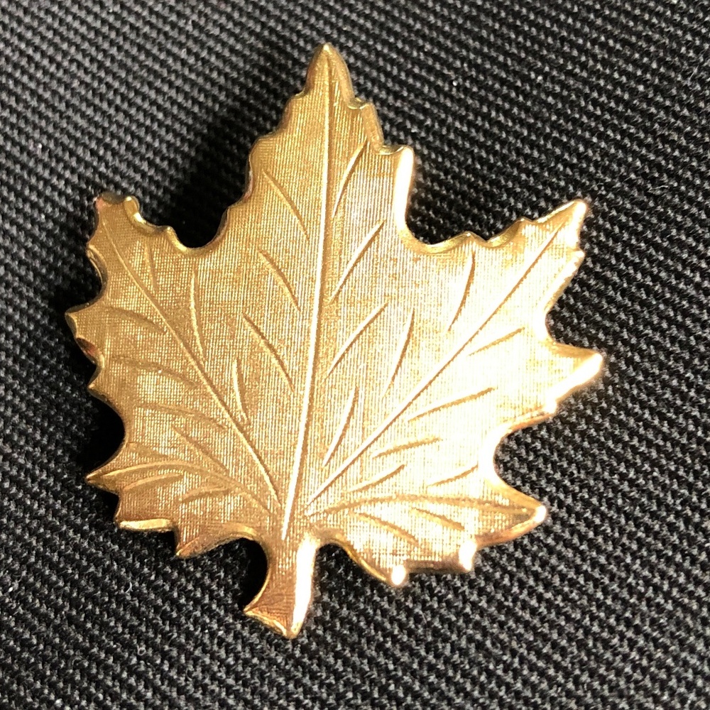 Maple Leaf Brooch